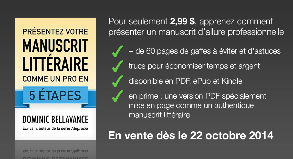 Présentez votre manuscrit littéraire comme un pro en 5 étapes