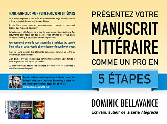 Présentez votre manuscrit littéraire comme un pro en 5 étapes, version papier