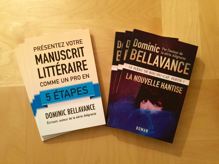 La nouvelle hantise et Présentez votre manuscrit littéraire comme un pro en 5 étapes