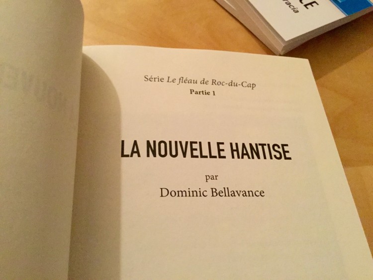 Page titre de La nouvelle hantise