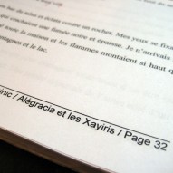 La mise en page intérieure du manuscrit