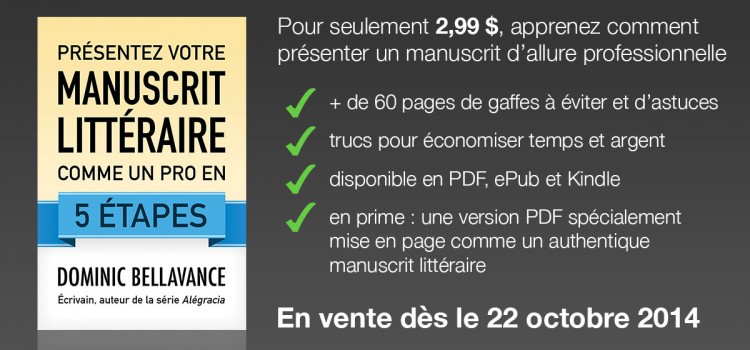 Présentez votre manuscrit littéraire comme un pro en 5 étapes