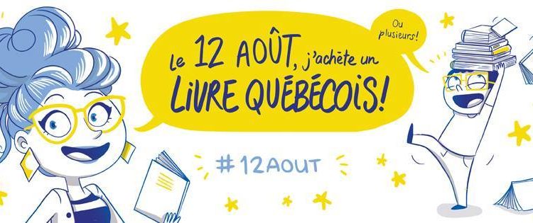 Le 12 août, j’achète un livre québécois… à Saint-Odilon Le 12 août, j'achète un livre québécois