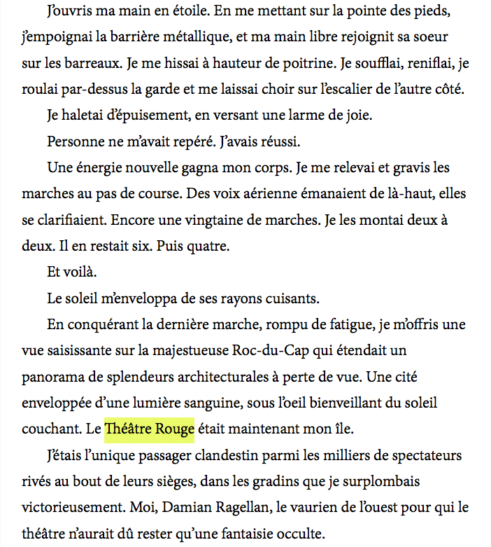 Partie 2/3 du troisième jet