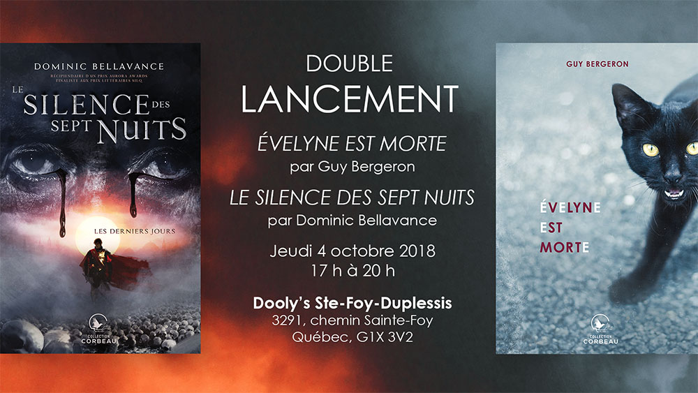 Lancement de la série Le silence des sept nuits