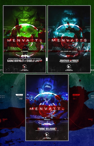 Menvatts : Coffret 3 livres