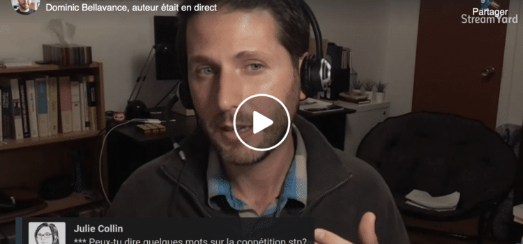 Facebook Live sur la promotion des auteurs