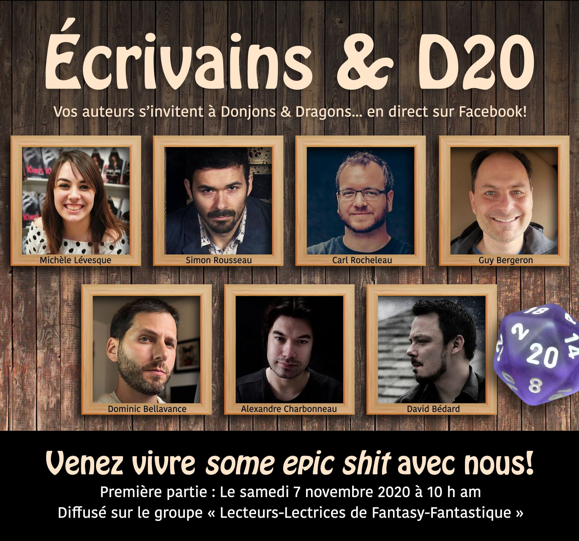 Écrivains & D20